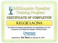 PowerTeam Int'l Millionaire Speaker training Program_Jan 2015